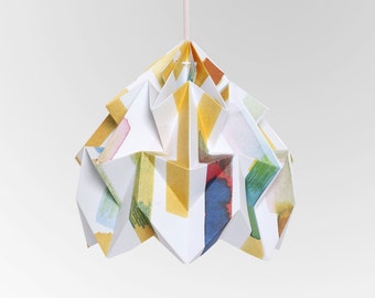 Moth origami lampshade "Midzomer" - in collaboration with Tas-ka