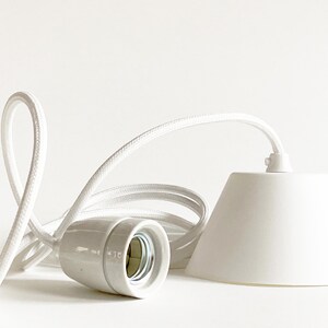 Lampe origami XL Moth blanche image 6