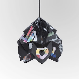 Moth origami lampshade Nacht in collaboration with Tas-ka image 1