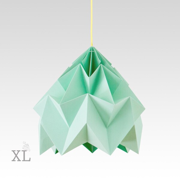 design lamp origami Moth XL mint