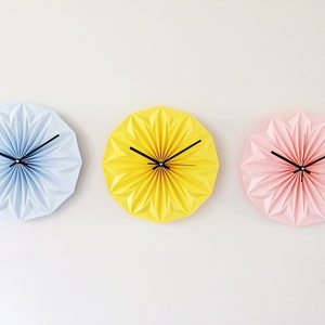 Origami wall clock by Nellianna image 4