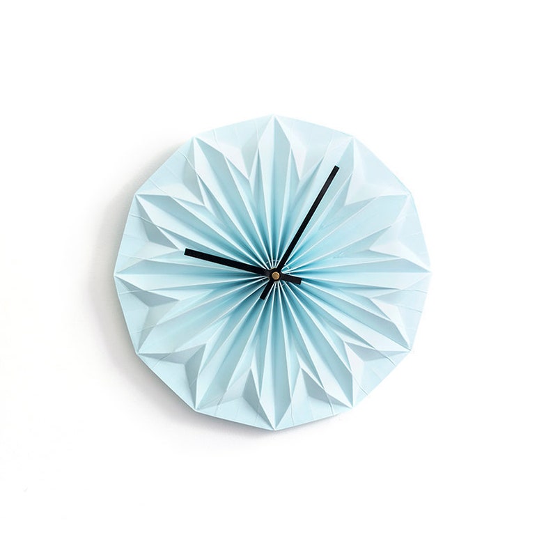 Origami wall clock by Nellianna image 1