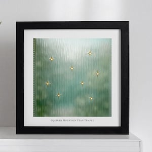 Oquirrh Mountain Utah Temple Stained Glass Art Print – LDS Temple Digital Download, Printable Christian Wall Art, Modern Religious Decor
