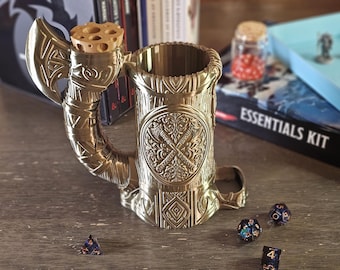 冒険家缶タンカードダイスタワー | ダイスタワー缶ホルダー | 冒険家マグカップ | D&Dギフト