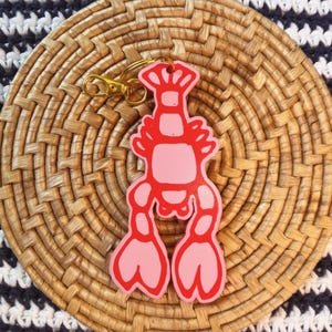 The Lobster Bag Charm | An East Coast Summer Series | Fun Keychain, Cute Charm, Unique Gift, Trendy Bag Decor, Key Ring Accessory