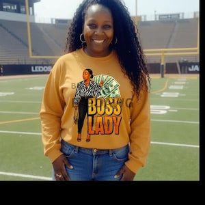 Boss Lady| Girl Boss T-shirt Design