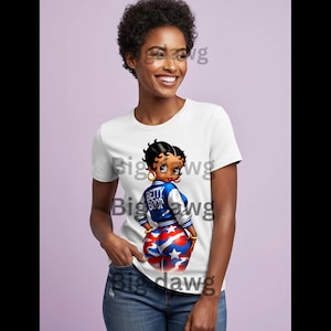 July Fourth /Independence Day/Betty Boop