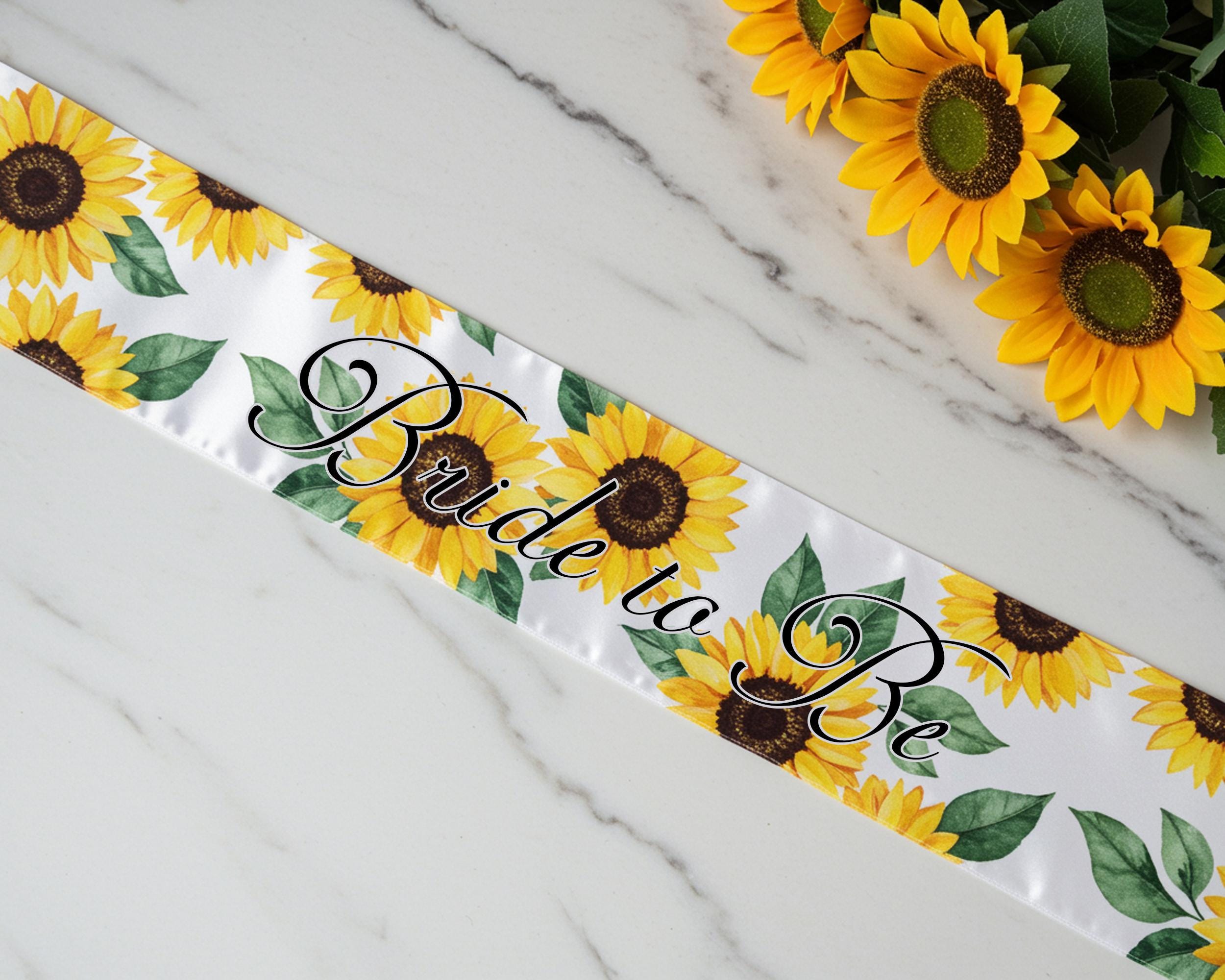 Sunflower Belt Bridal - Etsy display picture 1