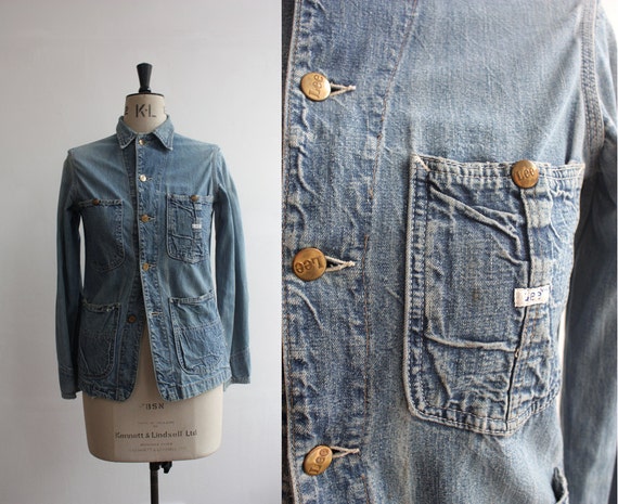 Vintage 1970s Lee Riders Denim Jacket Small Medium