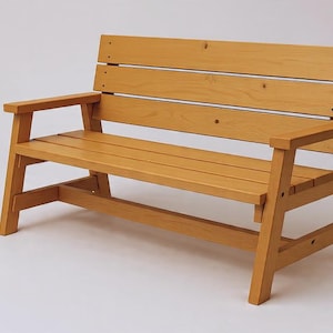 DIY Outdoor Firepit Bench Baupläne | PDF-Download