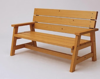 DIY Outdoor Firepit Bench Build Plans | PDF Download