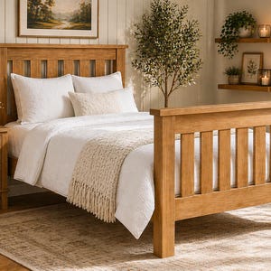 Mission Twin Bed Plan | DIY Wood Bed Frame PDF