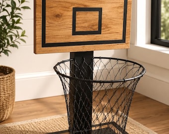 Basketball Hoop Trash Can Plan | Fun Wooden Recycling Bin PDF