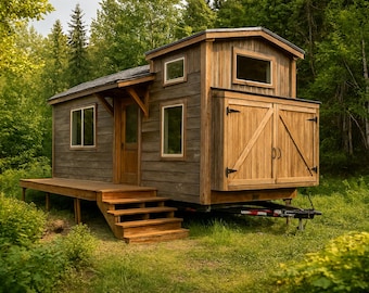 Quartz Tiny House Plans | Modern Small Cabin PDF