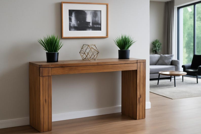 DIY Console Table Plan