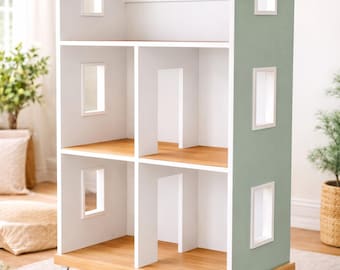 18 Inch Dollhouse Plans | American Girl Dollhouse DIY PDF