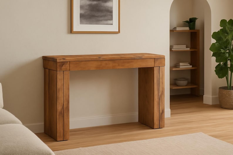 DIY Console Table Woodworking Plan