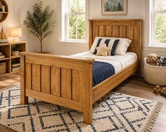 DIY Kentwood Bed Plan | Modern Wooden Platform Frame PDF