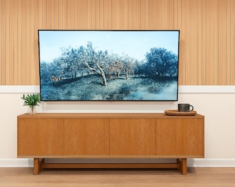 DIY Modern Farmhouse TV Stand Plans: Woodworking Project (Digital PDF Download