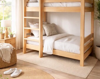 Bunk Bed Plans | DIY Twin Kids Bed Frame Woodworking PDF