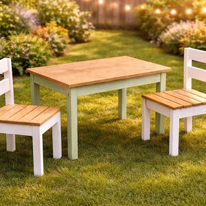 Stackable Kids Chair Plans | DIY Wooden Toddler Chairs PDF