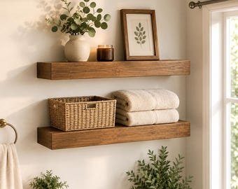 Floating Shelves Plans | DIY Easy Build Wall Shelf PDF