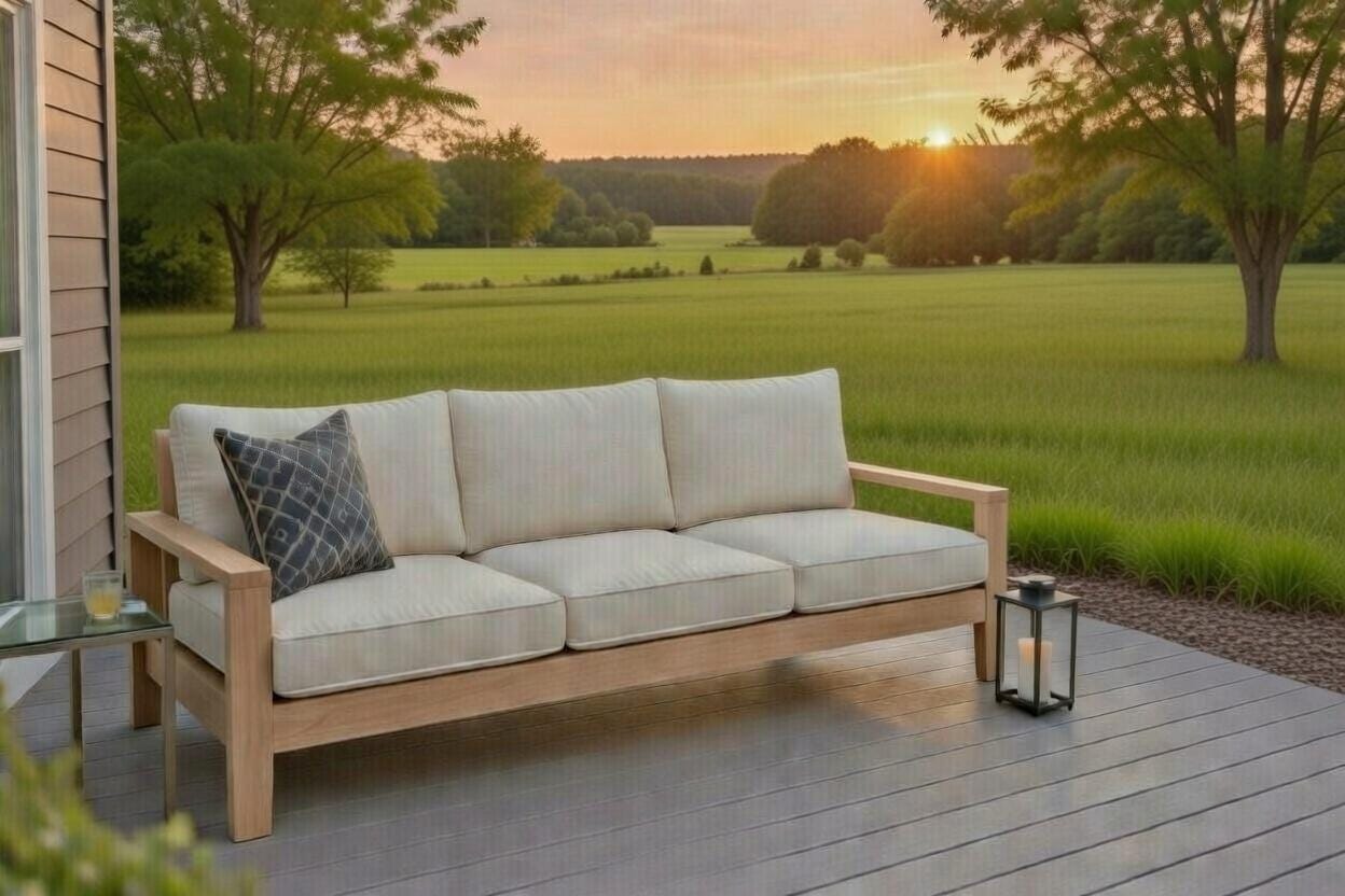 Modern Outdoor Sofa Plan | DIY Patio Couch Woodworking PDF - Etsy