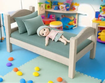 18 Inch Doll Bed DIY Plans | Simple Wooden Doll Furniture | PDF Download