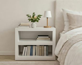 Bold Modern Nightstand Plans | DIY Woodworking PDF Download