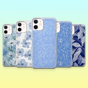 Custodia per telefono Azure, custodia Glacous minimalista per iPhone 16E, 15, 14, 13, 12, Samsung S25, S24Fe S23Ultra A56 A15 Pixel 9A 9Pro XL 8A 8Pro 7A 6A