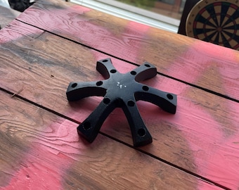 Vintage Viking Craft Cast Iron Candle Holder