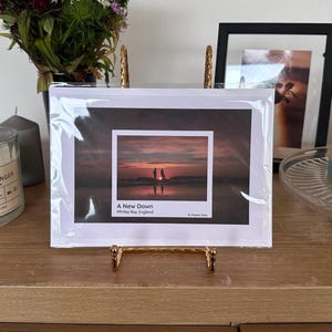 Carte de voeux Whitley Bay, carte d'anniversaire authentique exceptionnelle pour un ami, carte vierge printemps été hiver automne - Lot de plusieurs disponibles
