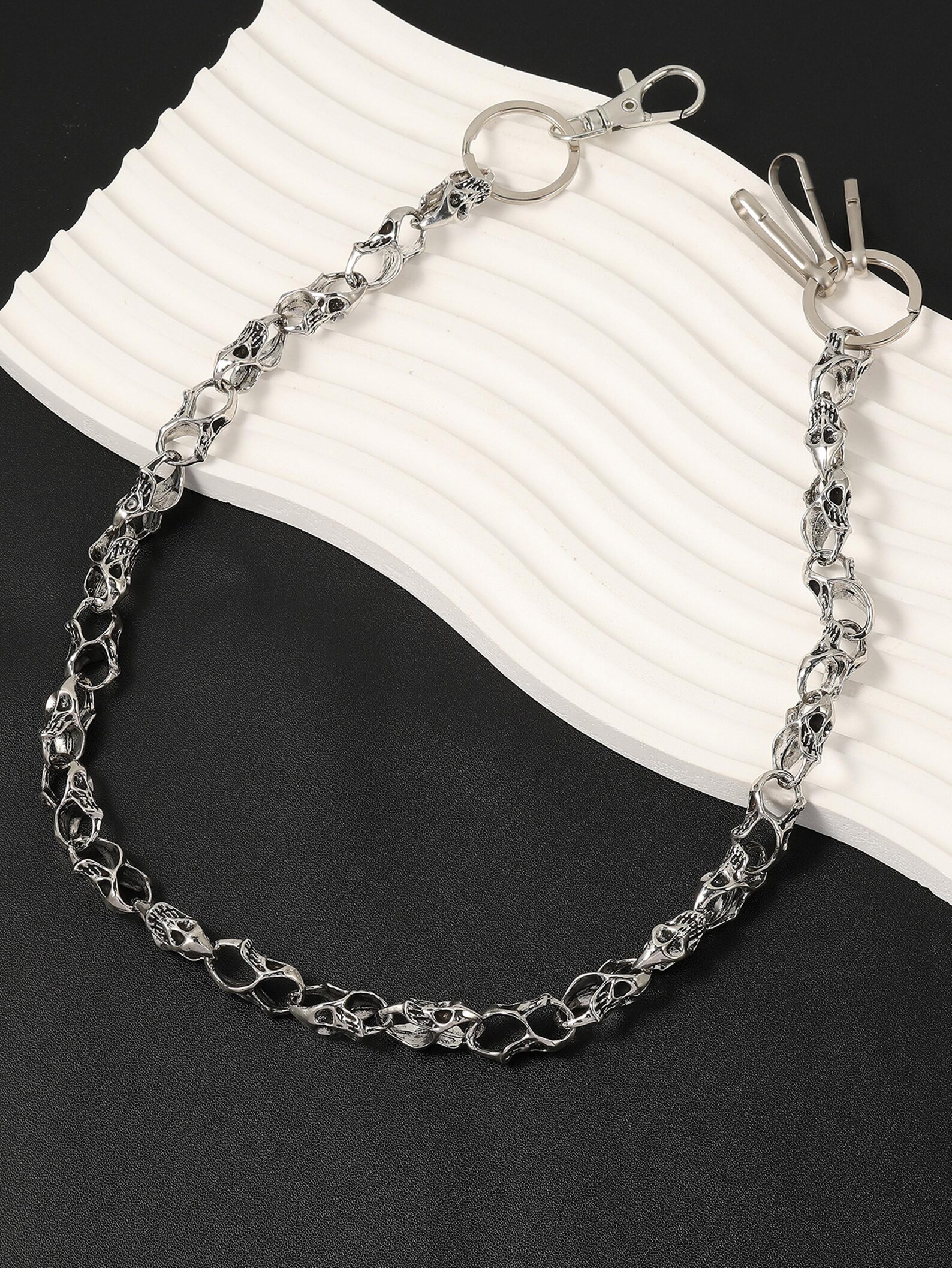 Metal Skull Pants Waistchain, Jeans Chain, Bicycle Wallet Chain ...