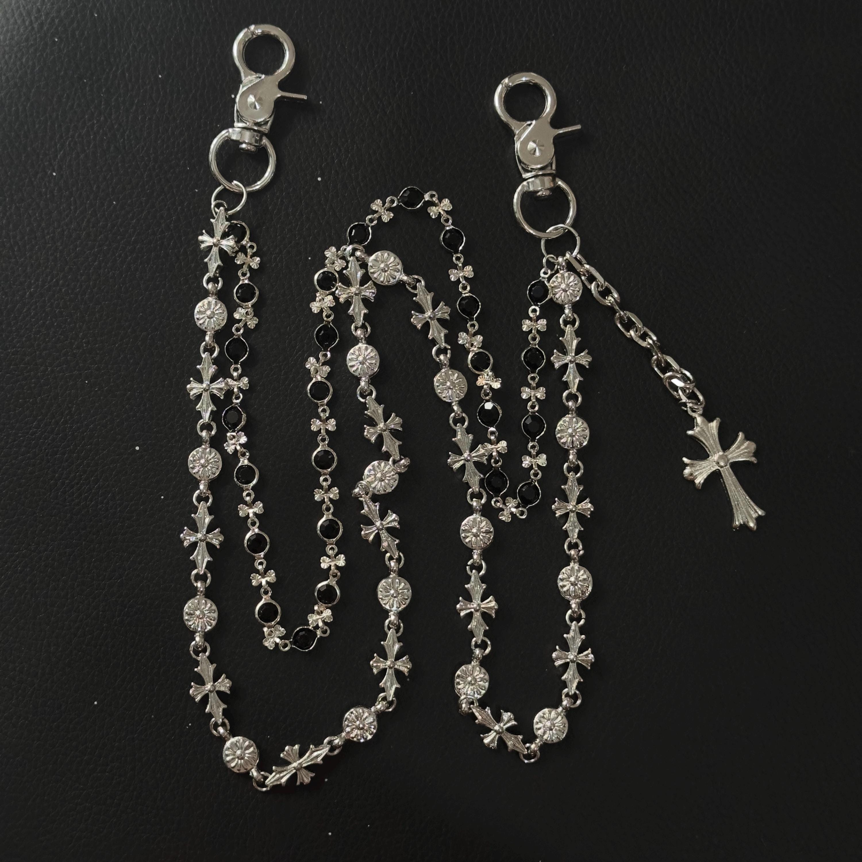 小物 Wallet chain y2k Y2k Wallet Chain - Etsy