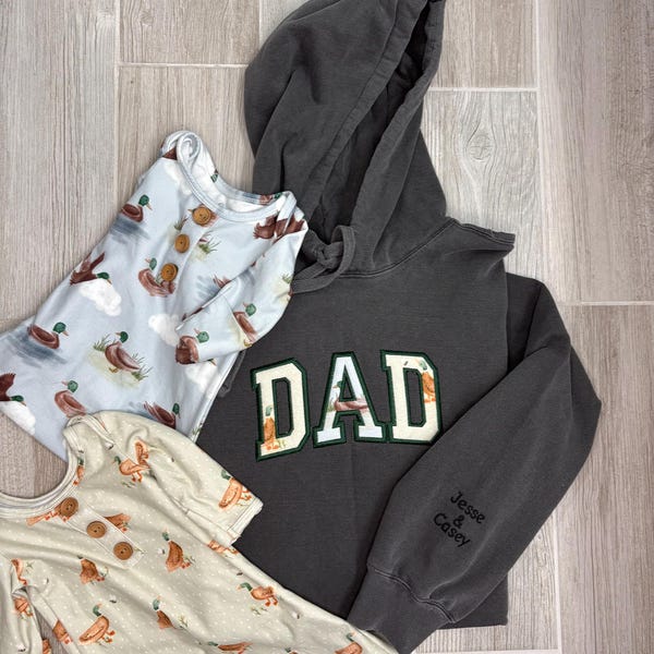Hoodie Keepsake Embroidered Comfort Colors Sweatshirt, Custom Memory Hooded Sweatshirt – Made from Baby's Clothes