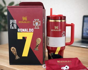 Limited Edition Ronaldo CR7 World Cup 2026 Stanley Soccer Tumbler, Soccer Fan Gift, Football Tournament Cup, , FIFA World Cup 2026