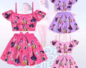 Kpop Demon Hunters Swimsuit Set for Girls, Huntrix Anime with Swim Cap Kids Swimwear, Cute Summer Beach Outfit, Toddler & Kids Beachwear