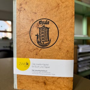 Upcycling Notizbuch | Sketchbook | Skizzenbuch | weißes blanko Papier | handgemacht | nachhaltig | Unikat | Geschenk für Buchliebhaber
