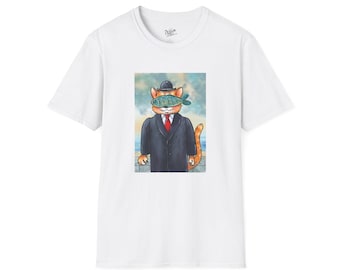 The Fish of a Cat Unisex T-Shirt, Funny Cat Shirt, Animal Tee, Cool Gift for Cat Lovers, Casual Wear, Birthday Present