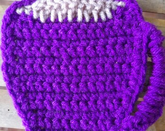 Crochet Tea Cup Coaster, Coffee Mug Coaster
