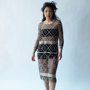 1920s Crochet Dress