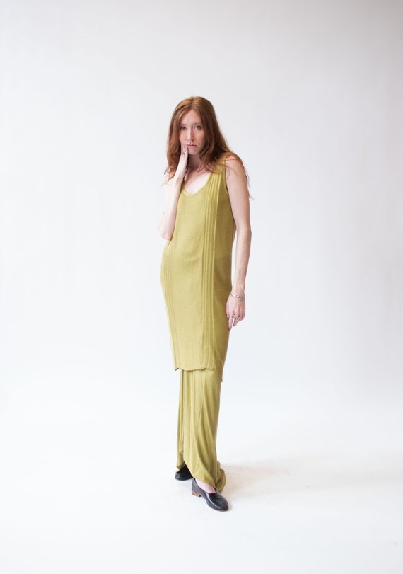 Chartreuse Knit Set | Kaat Tilley - image 6