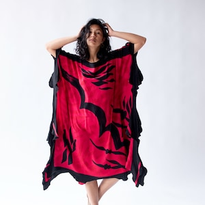 1980s Silk Caftan