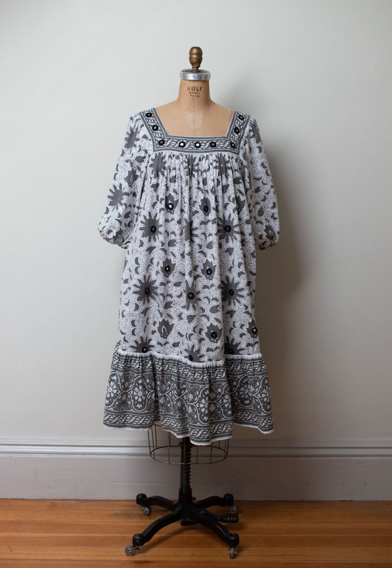 1970s Puff Sleeve Dress | Romana Rull - image 8