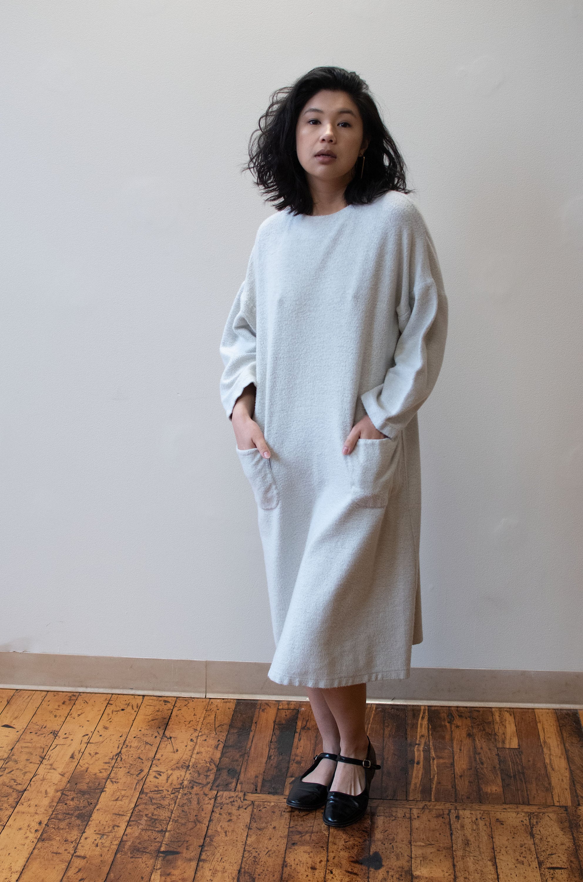 Norma kamali sweatshirt best sale dress