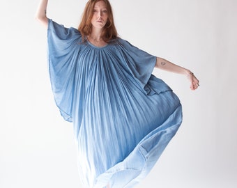 1970s Blue Gauze Dress | Amerikan Climax