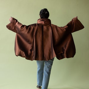 Silk Evening Coat Romeo Gigli 1990 image 3