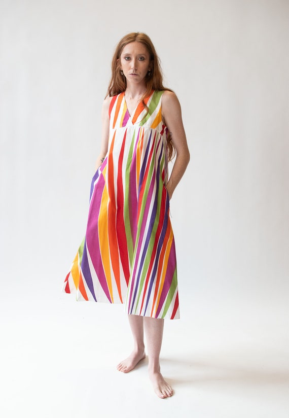 Rainbow Dress | Marimekko 1977 - image 5