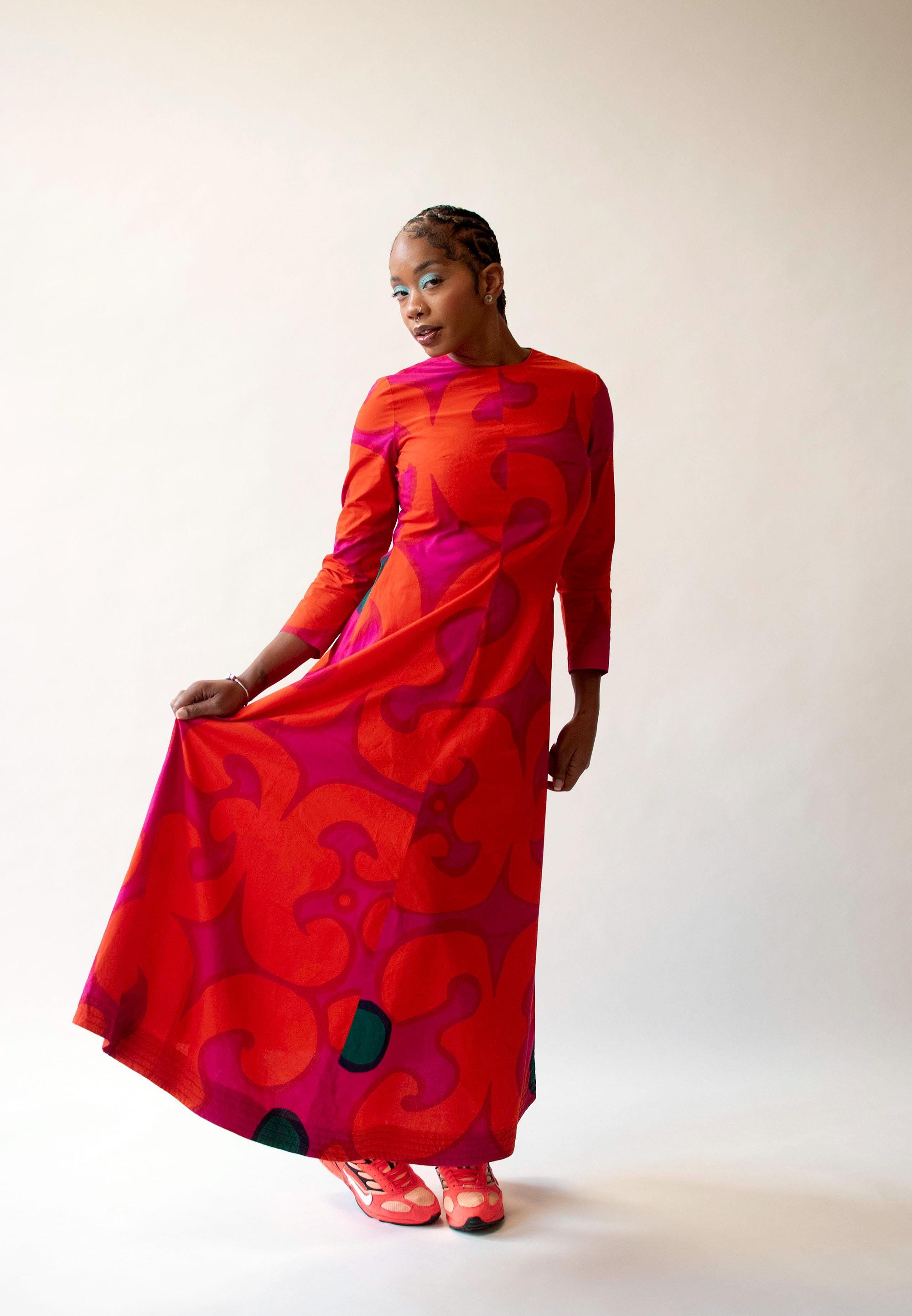 Keidas (oasis) Print Dress | Marimekko 1966 - Etsy