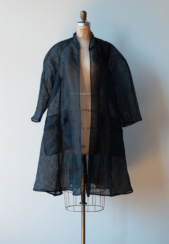 1980s Organza Coat | Victor Costa - image 9